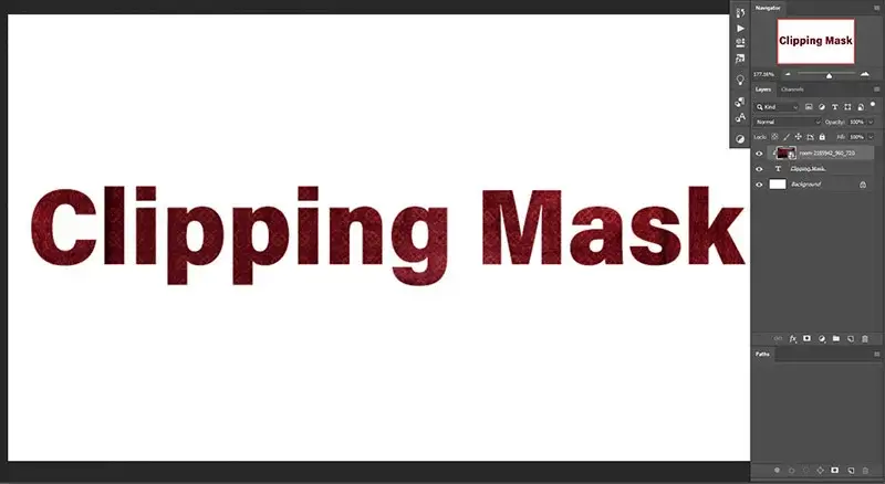 clipping masking