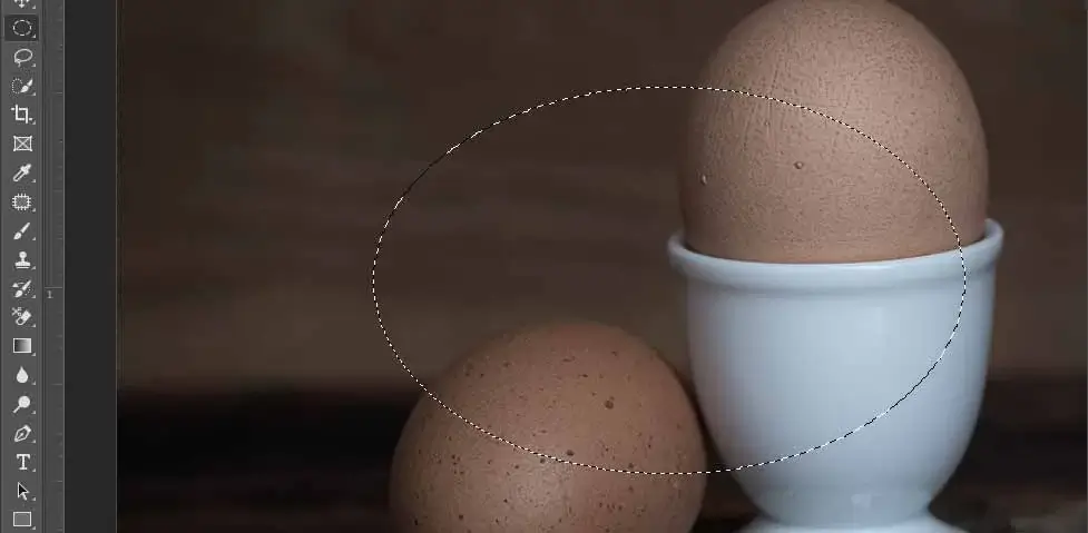 marquee too photoshop, cut out photo