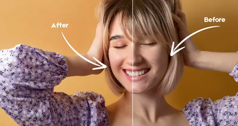 photo retouching and enhancement