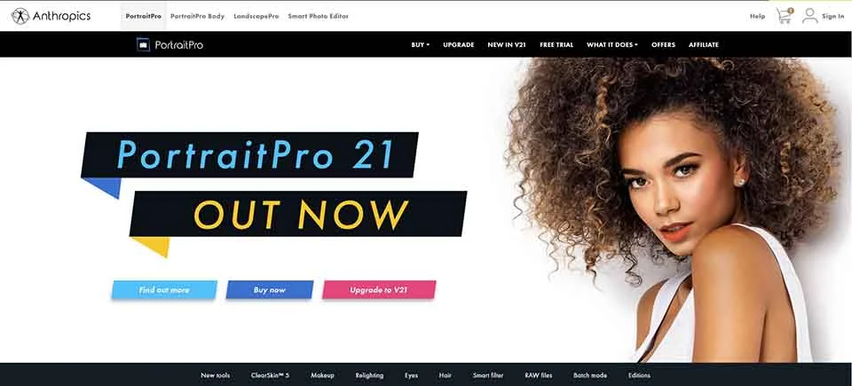 portrait pro, best photo editing software