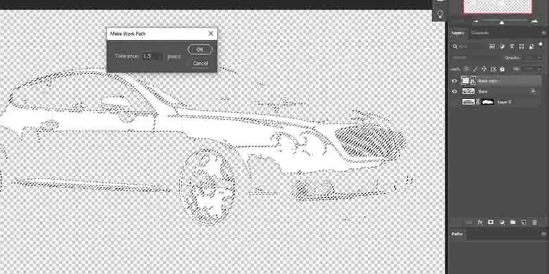 vectorizing highlights, vectorize an image in Photoshop