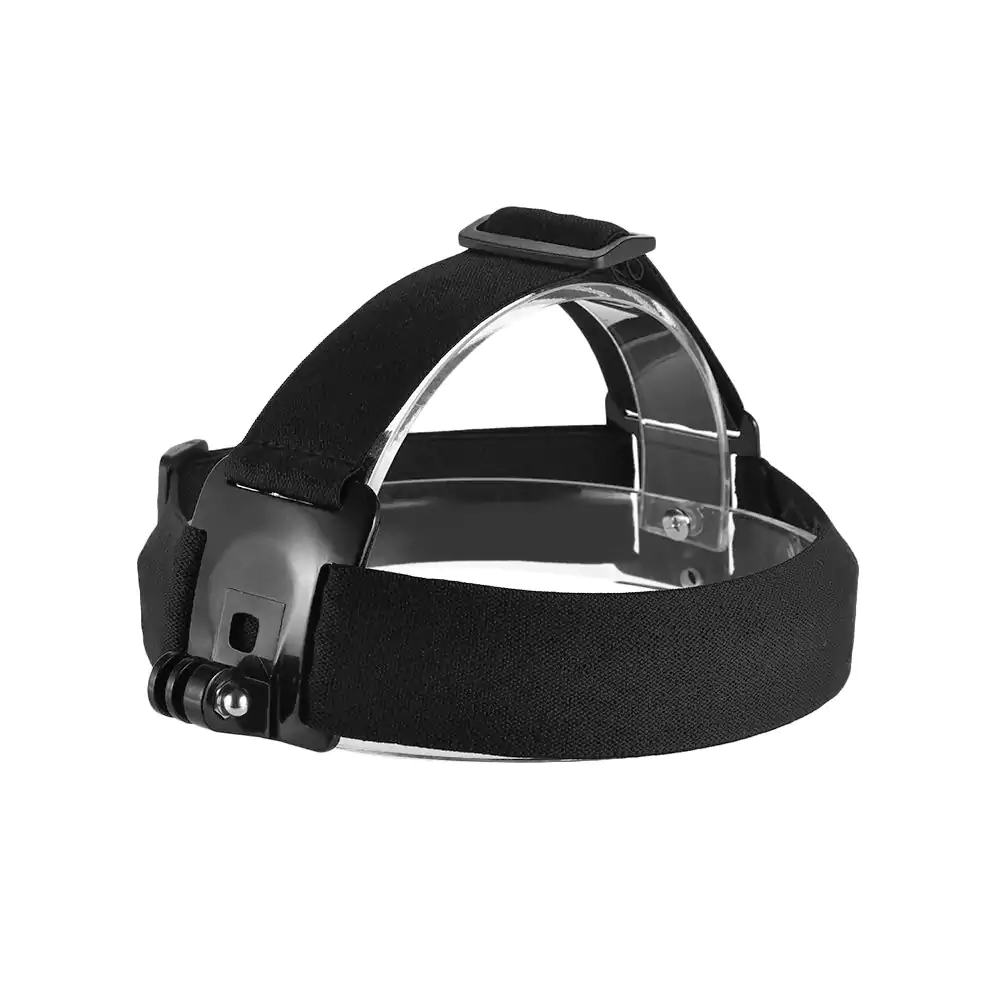 Adjustable -Slip Action Camera Head Strap