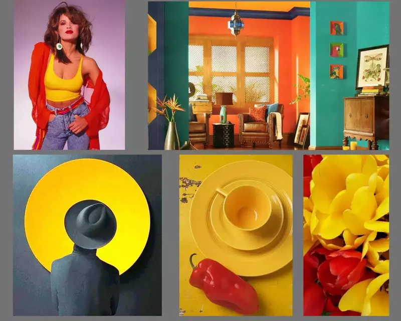 be aware of the colors