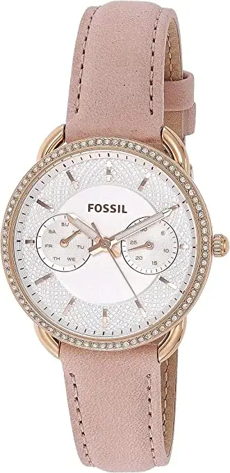 Fossil Women's Leather Watch Band, Most Feminine Apple Watch Bands