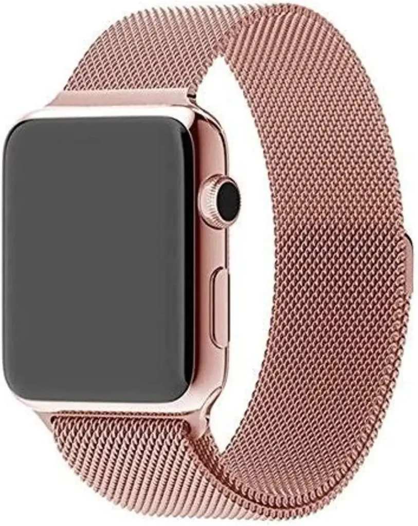 Milanese Loop in Rose Gold, Apple Watch Accessories