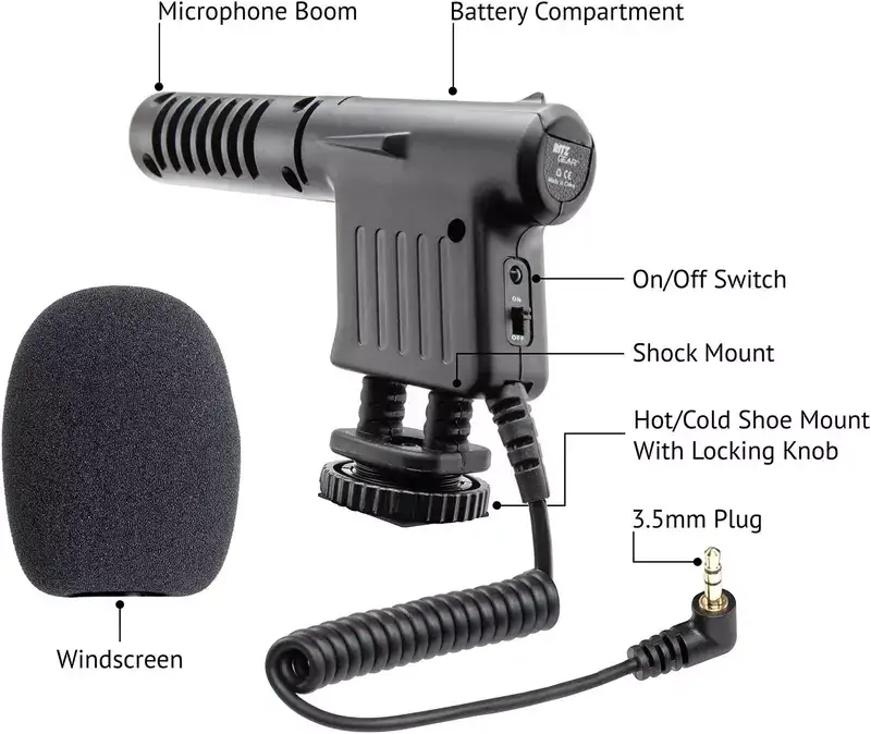 Ritz Gear Shotgun Microphone Amazon