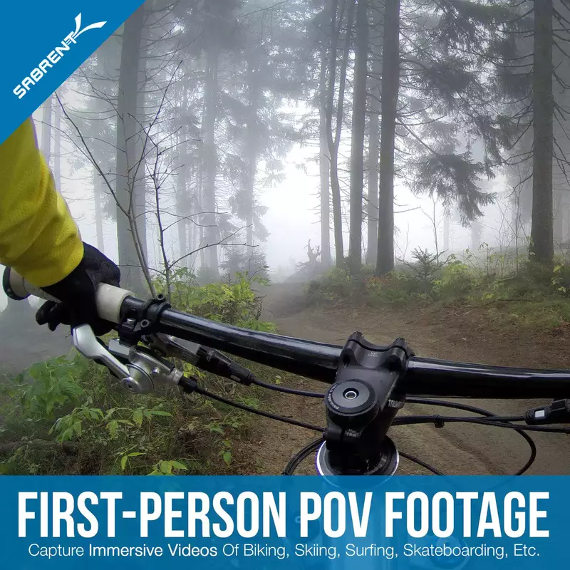 SABRENT Action Cam Head Strap Camera