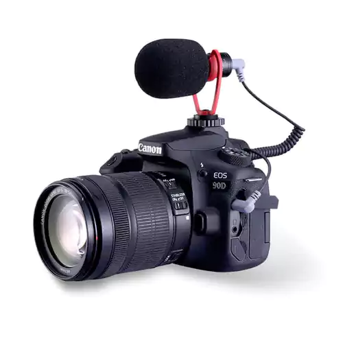 SAIREN VM-Q1 Vlog Video Microphone, Action Camera Microphone Attachment