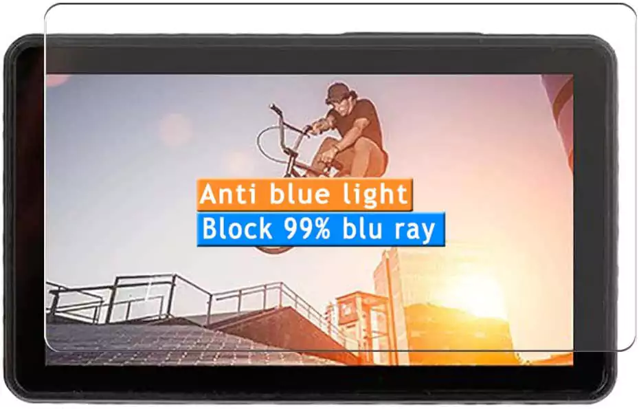 anti blue light block 99% blu ray, Vaxson 4-Pack Anti Blue Light Screen Protector, compatible with TEC.BEAN 4K, Action Camera Protector