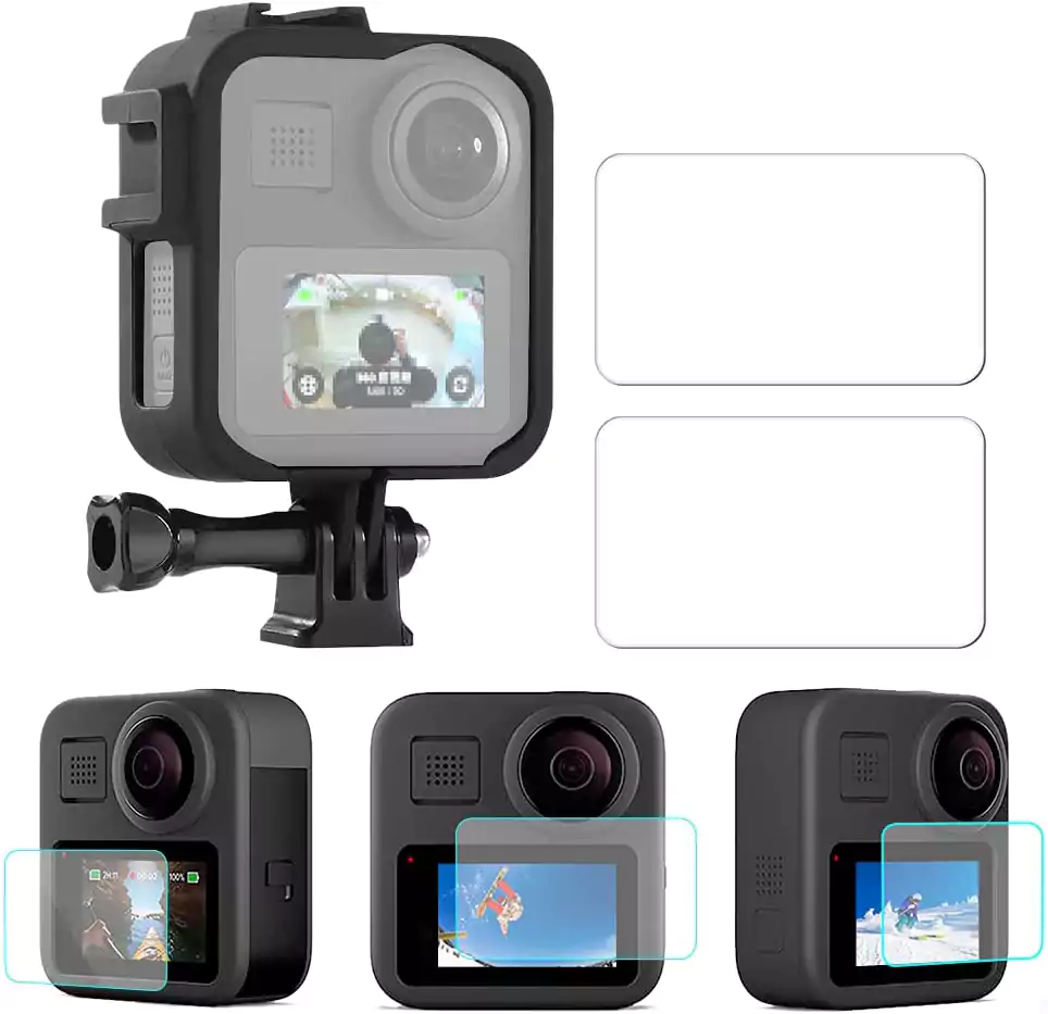 Vifemify Action Camera Protector,Fall Resistant Shell Panoramic Sports Camera