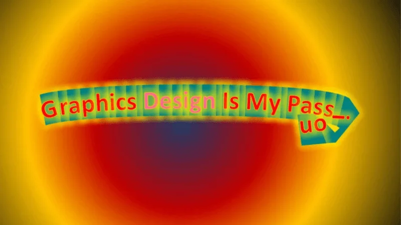 over the top text effects meme