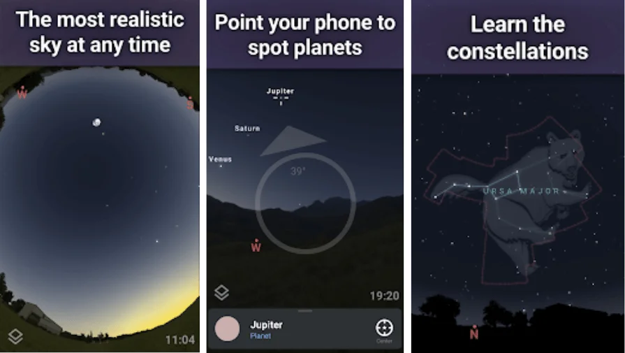 Stellarium Mobile App