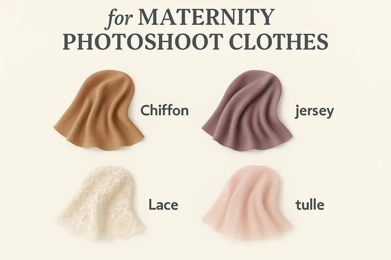 Best Fabrics for Maternity Photoshoot Clothes