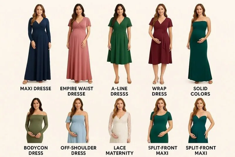 Maternity Photoshoot Dresses