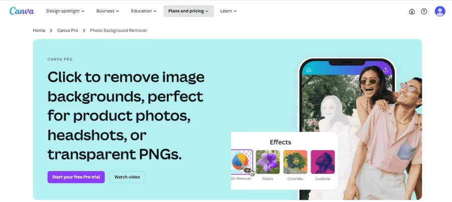 Canva Pro tool