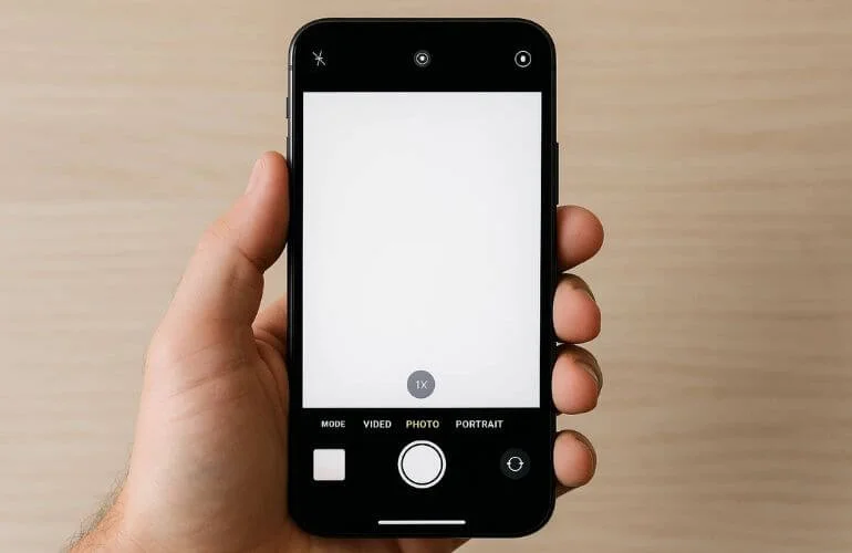 Portrait of a person standing under a tree in soft diffused shade with warm natural light