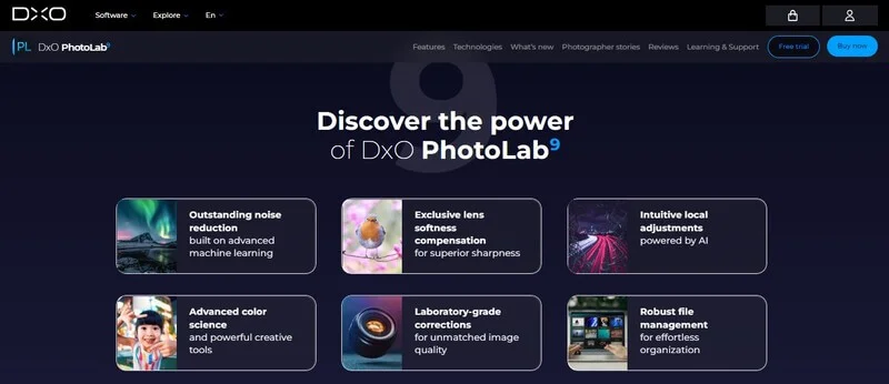 Screenshot Dxo Photolab, Best Photo Retouching Software
