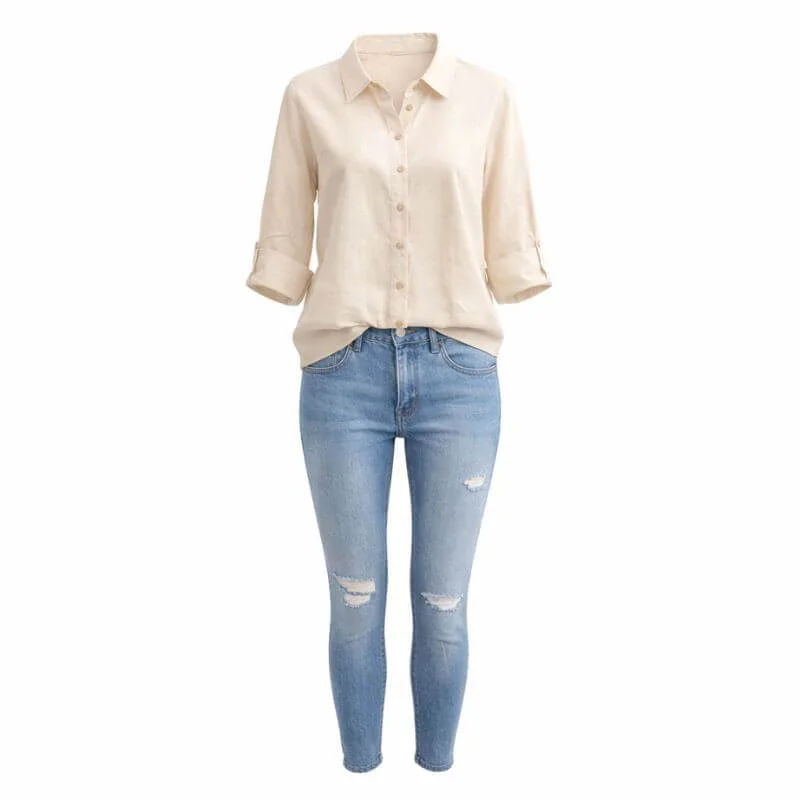 ghost mannequin clothing photography example for ecommerce apparel