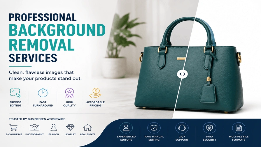Best background removal service providers for ecommerce, photography, fashion, jewelry, and product image editing