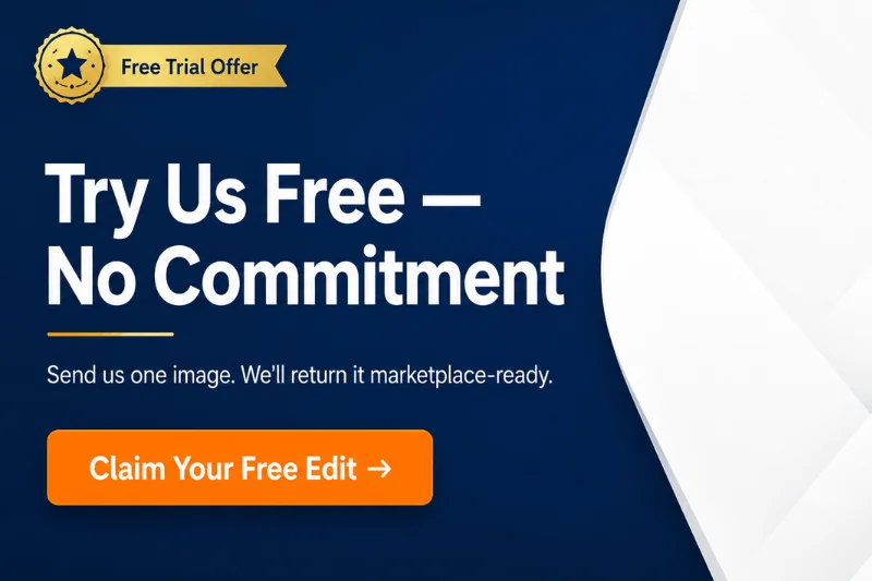 Clipping World free trial offer — professional photo editing service banner