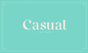 Casual Font