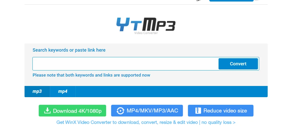 Ytmp3, YouTube videos to MP3