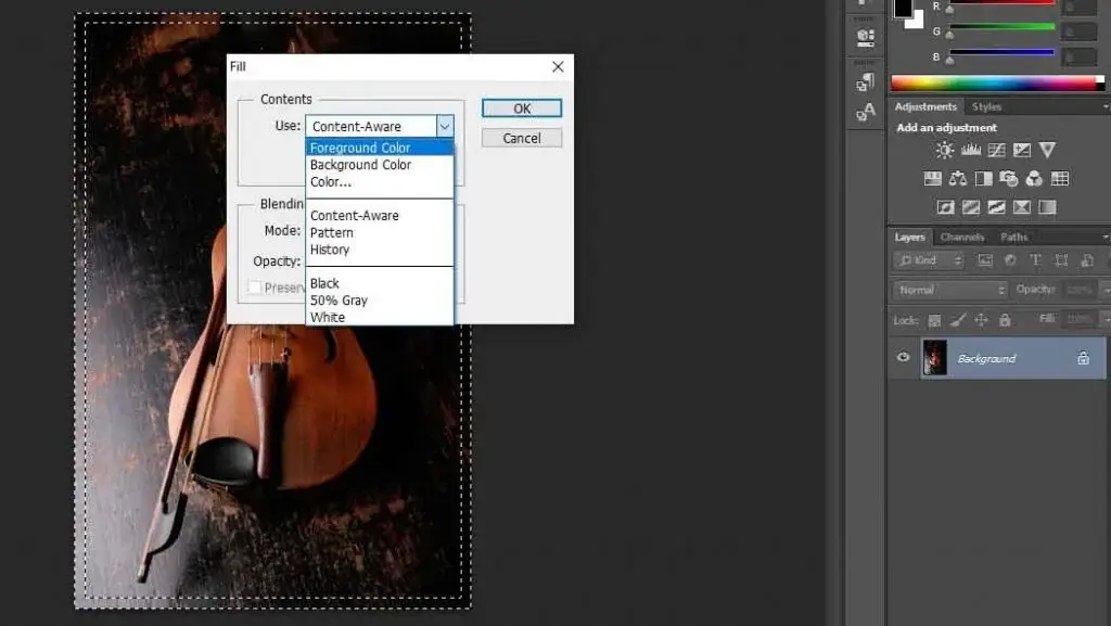 add border around the canvas, How to make a photo collage in Photoshop