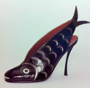 Andre Perugia and the Fish Shoe, fish shoes