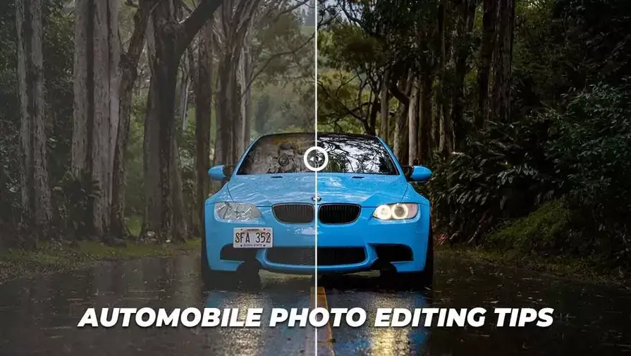 automobile photo editing tips