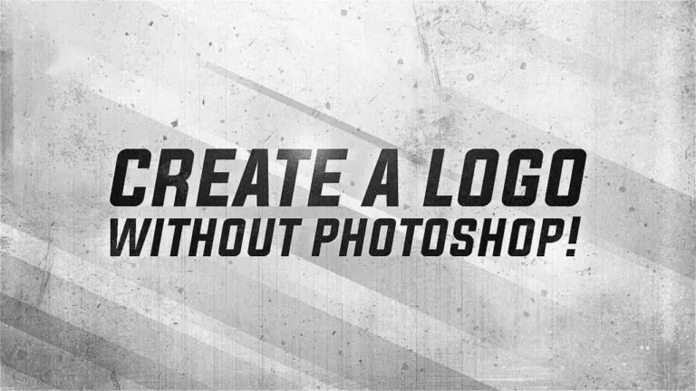 create a logo without photoshop