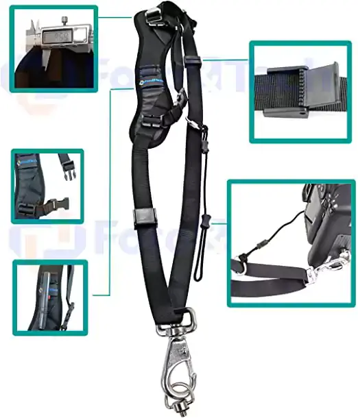 DSLR Camera Strap for foto tech, Foto & Tech DSLR, 3 Point Slinger for Camera