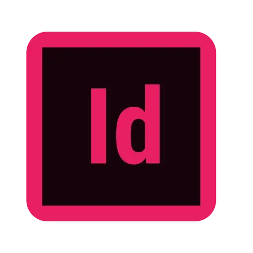 InDesign, software we use for image editing