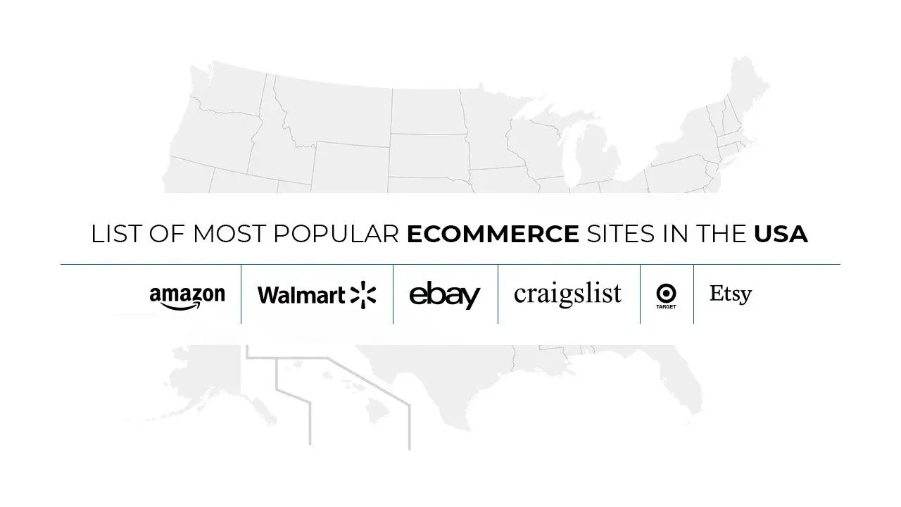 most popular ecommerce sites in the USA