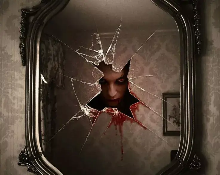 mirror horror glass