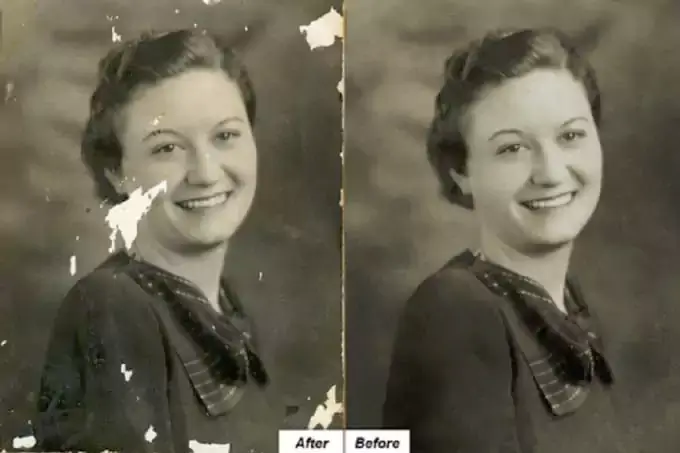 old photo restoration