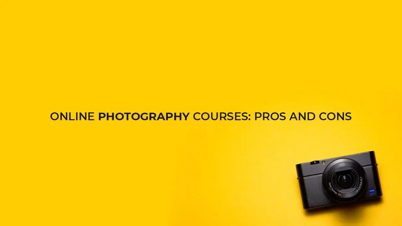 online photography courses pros and cons