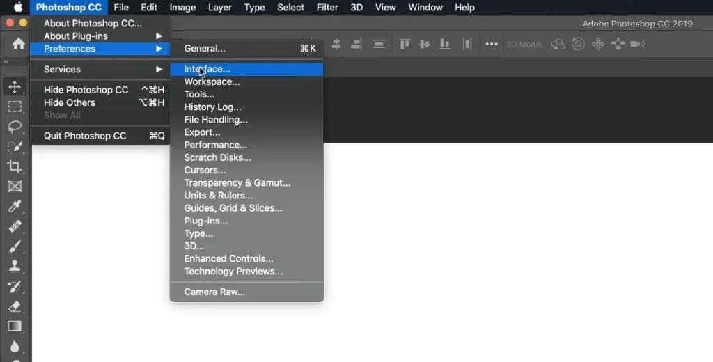 Scale UI to Font, photoshop cc 2019 features