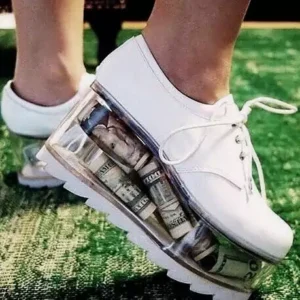 shoe with dollar, most expensive heels