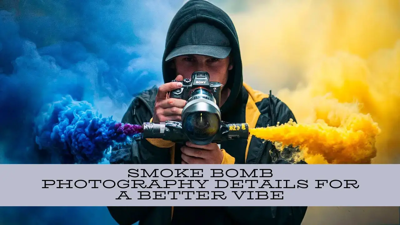 smoke bomb photography