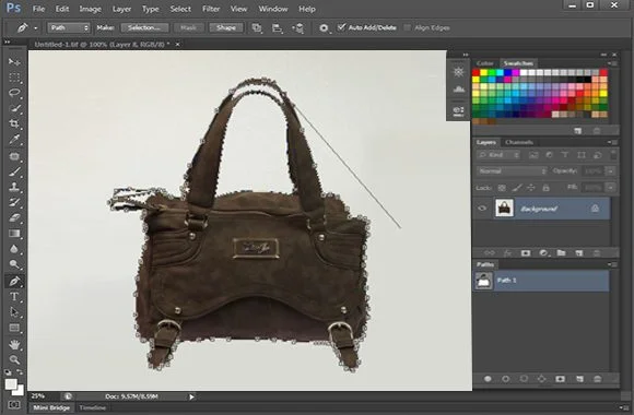 Bag Multi Clipping Path Photoshop