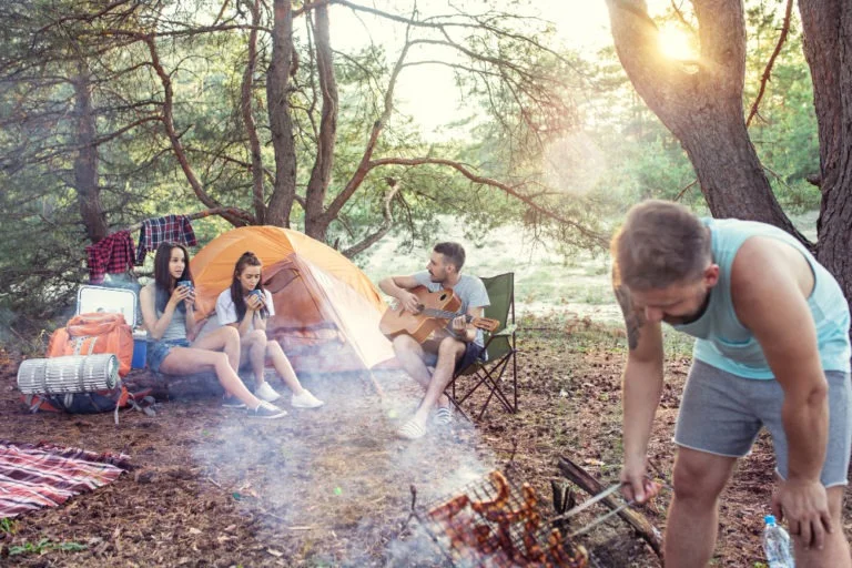 Guitar Playing & Camping