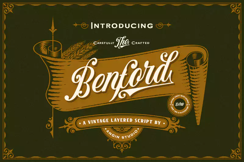 benford fonts