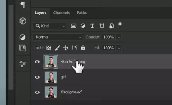 Duplicate the Layer Again for Skin Softening