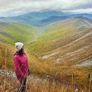 fall photography idea in the hill