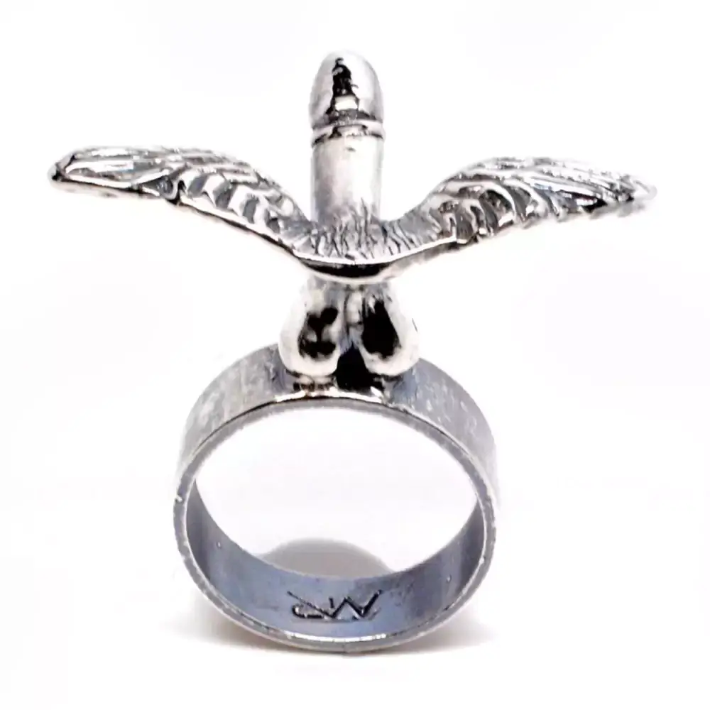 flying penis wedding ring