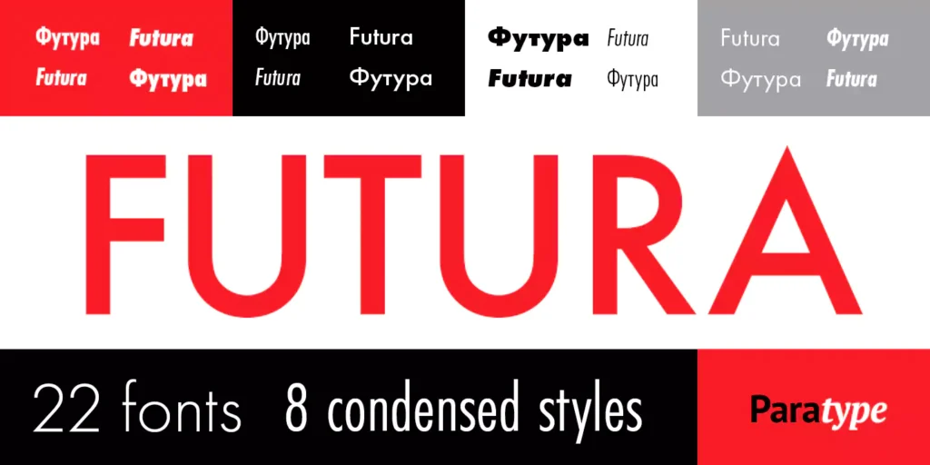 futura fonts