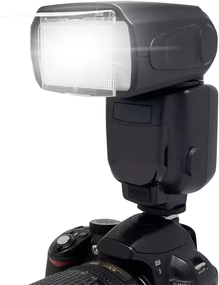 High Powered Bounce & Swivel Head Flash