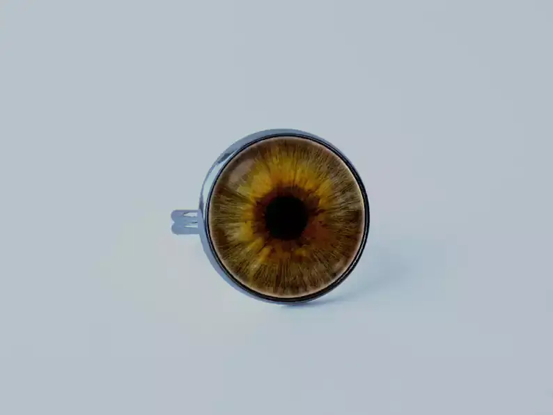 human eye ring