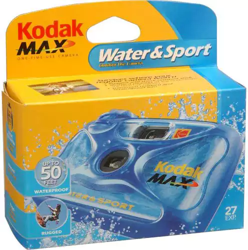 New Kodak Weekened Underwater disposable camera excellent performance