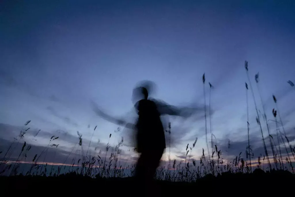 Motion Blur portrait photoshoot